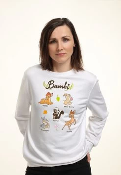 Disney Bambi TextbookFelpaWhite Donna Felpe H3A21J9XS-A11