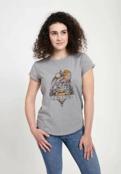 Disney The Lion King Lion SphereT-Shirt Con StampaMelange Grey Donna T-shirt E Top H3A21D01V-C11 -Disney 068c3371ad50404f922315298e0859f9