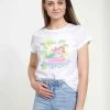 Disney The Little Mermaid Beachy Ariel - T-Shirt Con Stampa - White