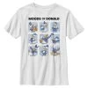 Disney Classic Mickey Donald MoodsT-Shirt Con StampaWhite Bambini T-shirt & Top H3A26G0I0-A11