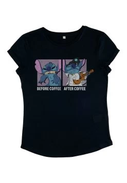 Disney Lilo & Stitch Stitch CoffeeT-Shirt Con StampaNavy Blue Donna T-shirt E Top H3A21E07W-K11 -Disney 0b3cf6bc0f724916a8f0e49539359c5d