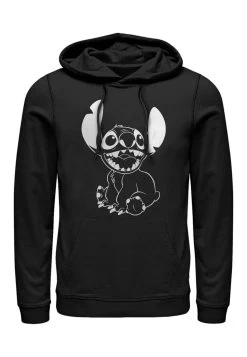 Disney Lilo & Stitch Negative Stitch UnisexFelpa Con CappuccioBlack Uomo Maglieria E Felpe H3A2101CF-Q11