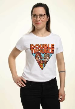 Disney Mickey Mouse And Friends Chip 'N Dale Buddy R - T-Shirt Con Stampa - White -Disney 0eca73a56cd8482898932e022cd46758