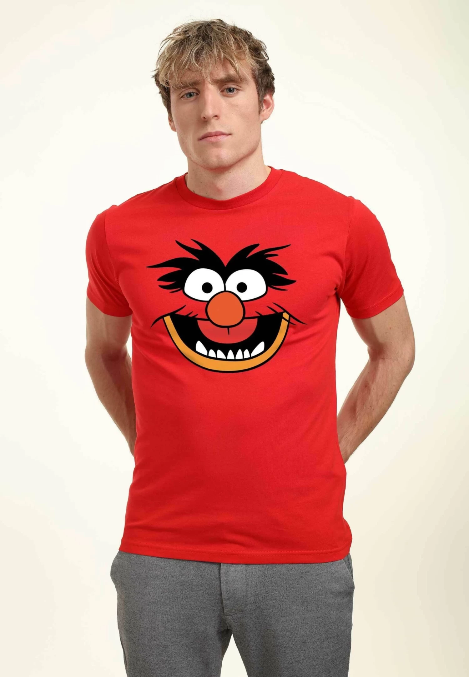 Disney Muppets Animal Costume Tee UnisexT-Shirt Con StampaRed Uomo T-shirt E Polo H3A2102R5-G11 3 Disney Muppets Animal Costume Tee UnisexT-Shirt Con StampaRed Uomo T-shirt E Polo H3A2102R5-G11 - immagine 3