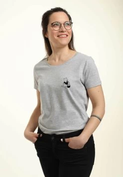 Disney Winnie The Pooh Vintage Line WinniepoohT-Shirt Con StampaHeather Grey Donna T-shirt E Top H3A21D1NO-C11 -Disney 10dc855a3cb24b7485aabfe4c0d6bf00
