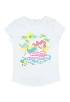 Disney The Little Mermaid Beachy Ariel - T-Shirt Con Stampa - White -Disney 135e516d018c48a59c6f5c1510f8f1d5