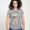 Disney Princesses Vintage Princess GroupT-Shirt Con StampaMelange Grey Donna T-shirt E Top H3A21D01T-C11