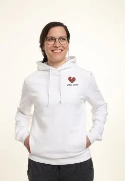 Disney Dnca Rebel HeartFelpa Con CappuccioWhite Donna Felpe H3A21J4S2-A11