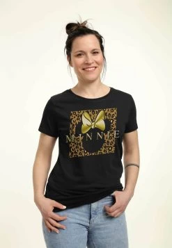 Disney Mickey Classic Leopard Square MinnieT-Shirt Con StampaBlack Donna T-shirt E Top H3A21D2AA-Q11 -Disney 1f2f884061e446c39bf9df9fb4eaa416