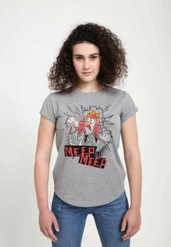 Disney 11 Disney Muppets Beaker MeepT-Shirt Con StampaMelange Grey Donna T-shirt E Top H3A21D0Z2-C11