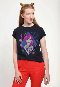 Disney The Little Mermaid 90S ArielT-Shirt Con StampaNavy Blue Donna T-shirt E Top H3A2102GY-K11 -Disney 251581e7803c450998ae6e0cfd9c7eed