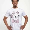 Disney The Aristocats Marie Big Face UnisexT-Shirt Con StampaWhite Uomo T-shirt E Polo H3A2100E2-A11