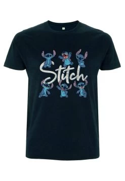 Disney Lilo & Stitch Stitch PosesT-Shirt Con StampaNavy Blue Uomo T-shirt E Polo H3A22O22Q-K11 -Disney 2550047bf77b4d6088c9642945bb58cd