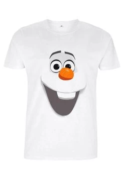 Disney 26 Disney Frozen Olaf FaceT-Shirt Con StampaWhite Donna T-shirt E Top H3A21D8M2-A11
