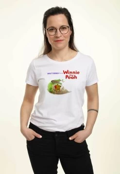 Disney Winnie The Pooh Winnie The Pooh Vintage - T-Shirt Con Stampa - White