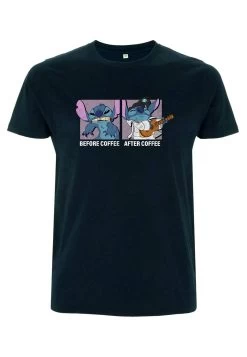 Disney Lilo & Stitch Stitch Coffee Unisex - T-Shirt Con Stampa - Navy Blue -Disney 2c605add6e0e4d87b3437b5f4467f873
