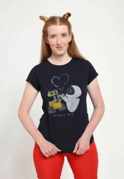 Disney 20 Disney Pixar Wall-ESparks FlyT-Shirt Con StampaNavy Blue Donna T-shirt E Top H3A21D01D-K11