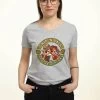 Disney Chip 'N Dale Rescue RangersT-Shirt Con StampaHeather Grey Donna T-shirt E Top H3A21D1L1-C11