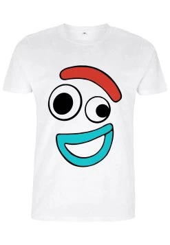 Disney Toy Story 4 Big Face Smiling Forky UnisexT-Shirt Con StampaWhite Uomo T-shirt E Polo H3A22O0GD-A11 -Disney 3457607e9fc949a0926dff2e137e5561
