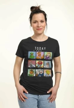 Disney Muppets Muppet Mood - T-Shirt Con Stampa - Black