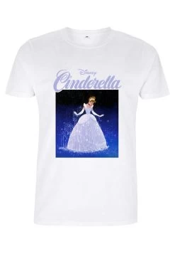 Disney Cinderella Square CindyT-Shirt Con StampaWhite Donna T-shirt E Top H3A21D4K7-A11