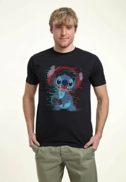 Disney Lilo & Stitch Games- T-Shirt Con Stampa - Navy Blue