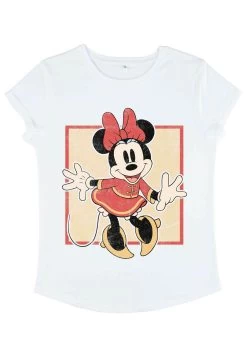 Disney Classic Mickey Chinese MinnieT-Shirt Con StampaWhite Donna T-shirt E Top H3A21D077-A11 -Disney 3d9ddd90121a40f0bb69efec10e24681
