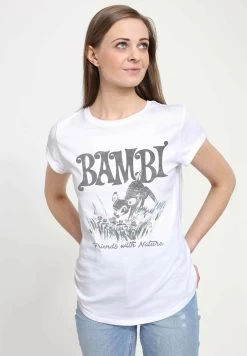 Disney Bambi Bambi NatureT-Shirt Con StampaWhite Donna T-shirt E Top H3A21D0D1-A11 -Disney 41c5079fb90d4b96b9525a8a9efab9a0