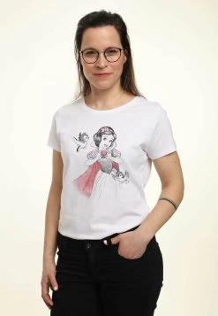 Disney Snow White Snow Sketch Vignette - T-Shirt Con Stampa - White 8 Disney Snow White Snow Sketch Vignette - T-Shirt Con Stampa - White -Disney 43b793b961d2424b80f59a714561a7b6