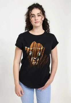 Disney The Lion King HuntressT-Shirt Con StampaBlack Donna T-shirt E Top H3A21E02R-Q11