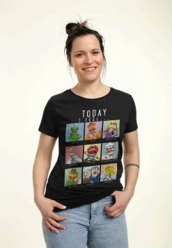 Disney Muppets Muppet Mood - T-Shirt Con Stampa - Black -Disney 454e0c0930f444f3b4527ff7de69a058