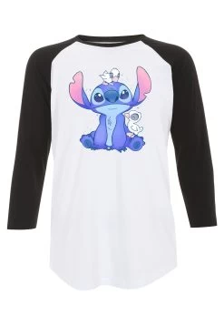 Disney Lilo Stitch Cute DucksMaglietta A Manica LungaWhite Black Donna T-shirt E Top H3A21DBD0-T11 -Disney 455952eef3b4468fb02fcb0afba7ecb8