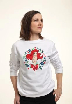 Disney The Little Mermaid Festive ArielFelpaWhite Donna Felpe H3A21J5RU-A11 -Disney 45dd2634dab540528fc25d37463ec277