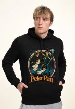 Disney Peter Pan London FlyinFelpa Con CappuccioBlack Uomo Maglieria E Felpe H3A22S2P5-Q11