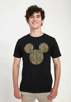 Disney Mickey Classic Animal Ears UnisexT-Shirt Con StampaBlack Uomo T-shirt E Polo H3A2101WO-Q11
