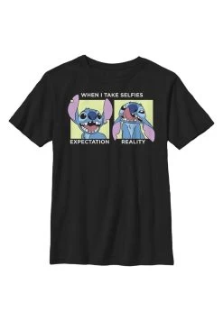 Disney Lilo & Stitch Stitch SelfieT-Shirt Con StampaBlack Bambini T-shirt & Top H3A26G0X3-Q11