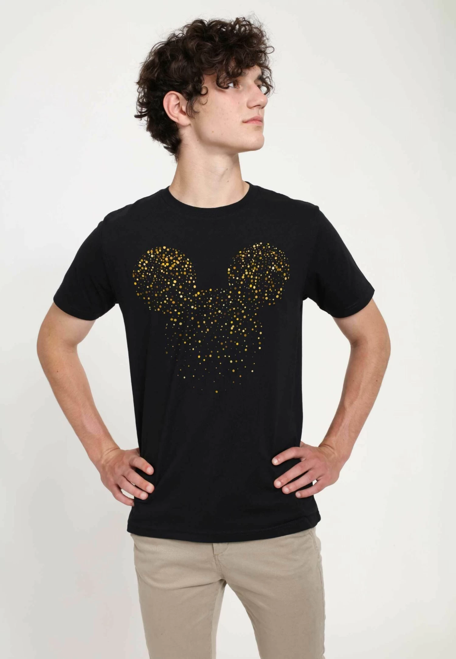 Disney Mickey Classic Mickey Confetti Fill UnisexT-Shirt Con StampaBlack Uomo T-shirt E Polo H3A210028-Q11 3 Disney Mickey Classic Mickey Confetti Fill UnisexT-Shirt Con StampaBlack Uomo T-shirt E Polo H3A210028-Q11 - immagine 3