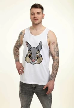 Disney Bambi Thumper Big Face- Top - White 7 Disney Bambi Thumper Big Face- Top - White -Disney 55a2f39d11664a429aa2886573e80475