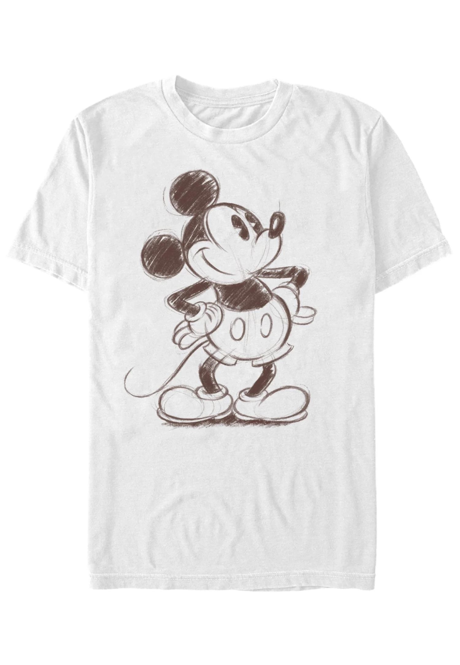 Disney Mickey Classic Sketchy MickeyT-Shirt Con StampaWhite Uomo T-shirt E Polo H3A22O5QA-A11 1 Disney Mickey Classic Sketchy MickeyT-Shirt Con StampaWhite Uomo T-shirt E Polo H3A22O5QA-A11