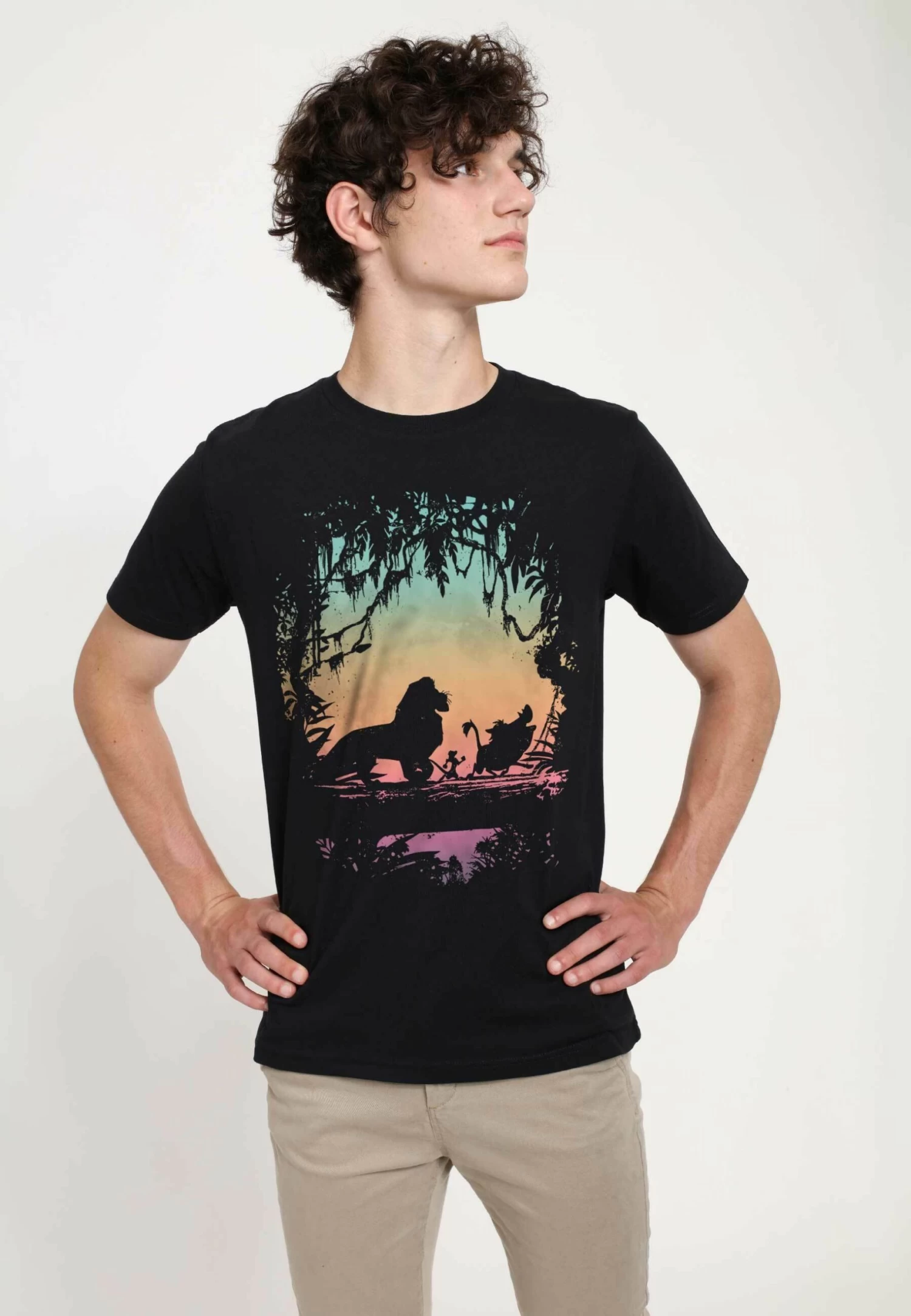 Disney Lion King Eastern Trail UnisexT-Shirt Con StampaBlack Uomo T-shirt E Polo H3A22O02B-Q11 3 Disney Lion King Eastern Trail UnisexT-Shirt Con StampaBlack Uomo T-shirt E Polo H3A22O02B-Q11 - immagine 3