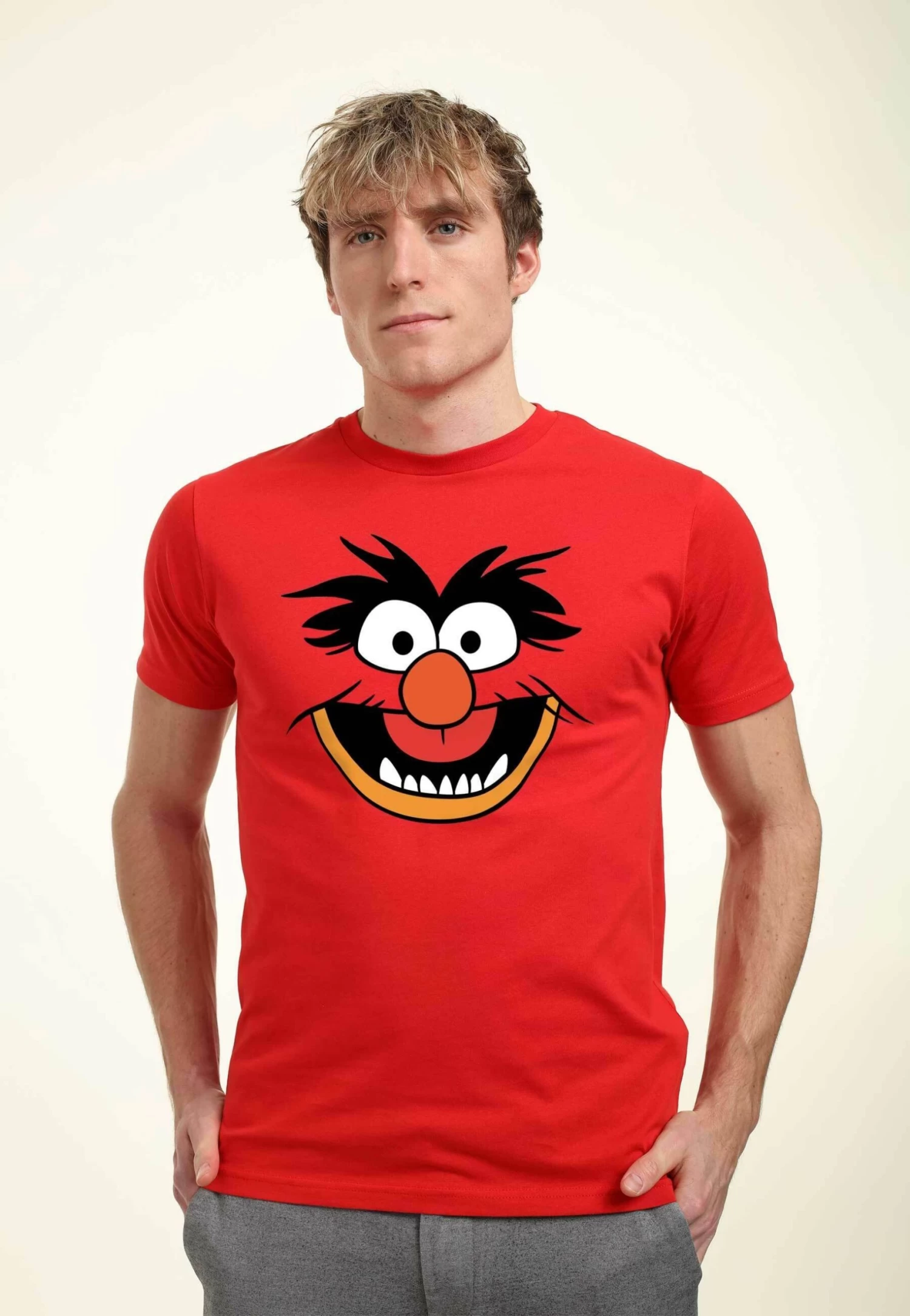 Disney Muppets Animal Costume Tee UnisexT-Shirt Con StampaRed Uomo T-shirt E Polo H3A2102R5-G11 4 Disney Muppets Animal Costume Tee UnisexT-Shirt Con StampaRed Uomo T-shirt E Polo H3A2102R5-G11 - immagine 4