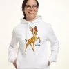 Disney Bambi Big Bambi - Felpa Con Cappuccio - White
