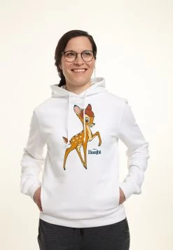 Disney Bambi Big Bambi - Felpa Con Cappuccio - White