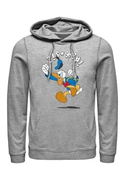 Disney Classics Unisex Donald Jump HoodieFelpa Con CappuccioMelange Grey Uomo Maglieria E Felpe H3A21019A-C11