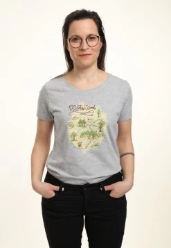 Disney Winnie The Pooh Acre MapT-Shirt Con StampaHeather Grey Donna T-shirt E Top H3A21D39C-C11 -Disney 61c2398eb77443e69d6e71f61c94bc1f