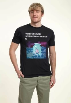 Disney Alice In Wonderland Anxiety MemeT-Shirt Con StampaNavy Blue Uomo T-shirt E Polo H3A2102ML-K11 -Disney 6376675b5ed141d6aa2f8f0e8d6a459b