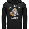 Disney Snow White Do It Later Unisex - Felpa Con Cappuccio - Multicolor