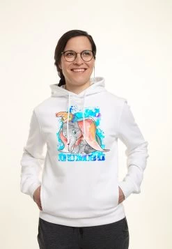 Disney Classics DumboFelpa Con CappuccioWhite Donna Felpe H3A21J3YS-A11