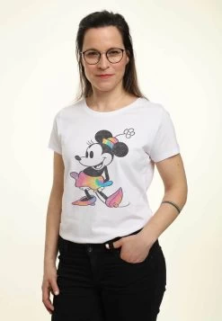 Disney Mickey Classic Dye MinnieT-Shirt Con StampaWhite Donna T-shirt E Top H3A21D3AD-A11 -Disney 6916e35b56734d86bab97fe7b061e68c