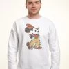 Disney Classic Mickey Western MickeyFelpaWhite Uomo Maglieria E Felpe H3A22S6GE-A11